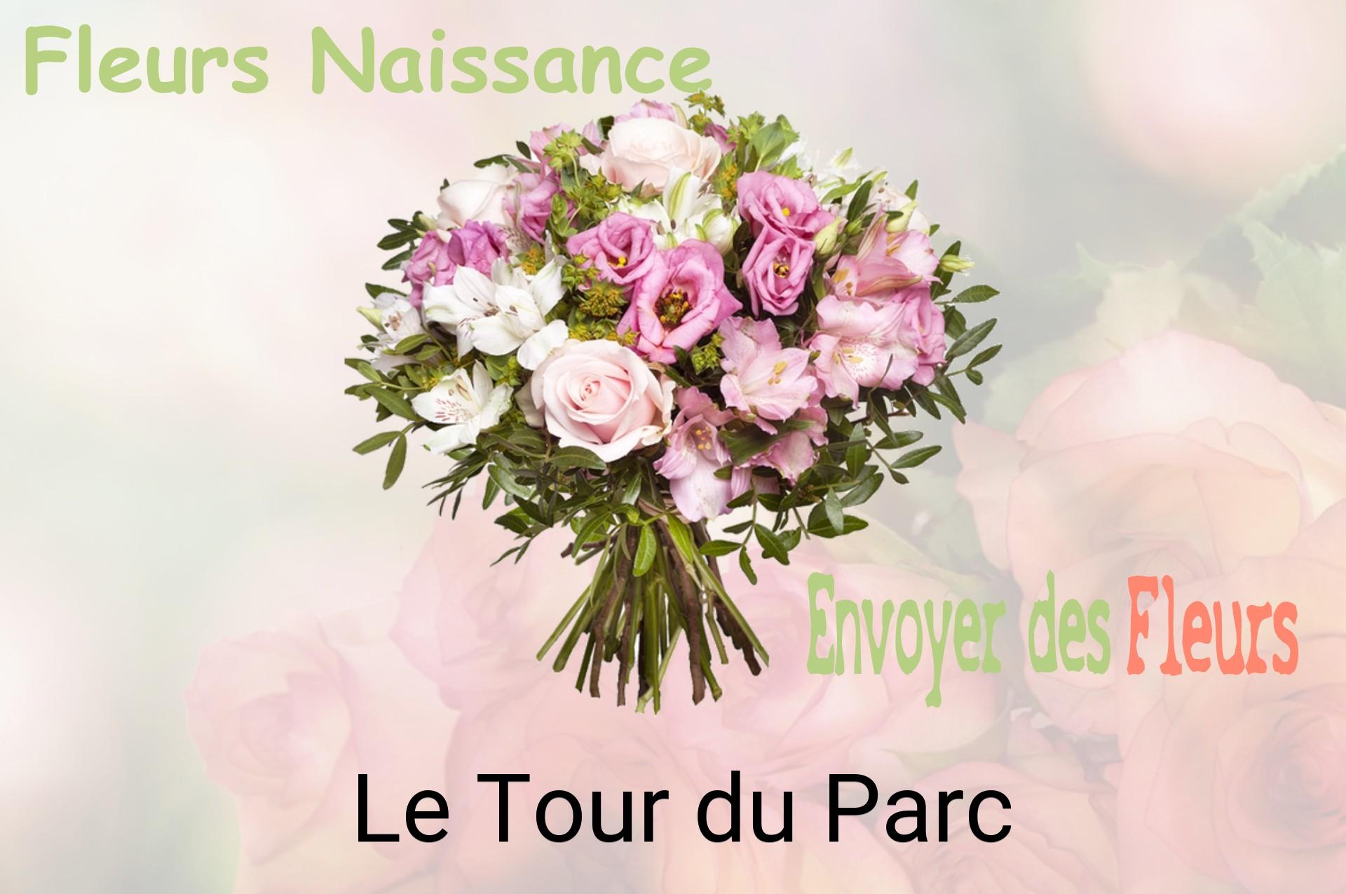 Bouquet de fleurs de naissance livré à Le Tour-du-Parc